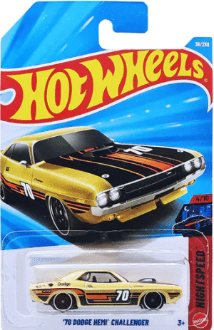 Hot Wheels 1.64 - Night Speed - 70 Dodge hemi challenger