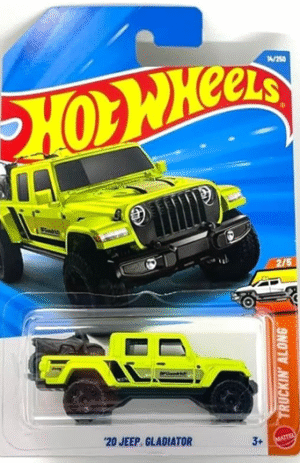 Hot Wheels 1.64 - Truckin'Along - 20 Jeep Gladiator