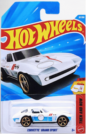 Hot Wheels 1.64 - Then and now - corvette grand sport