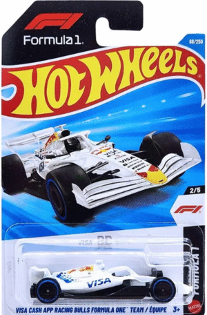 Hot Wheels 1.64 - Formula 1 - Visa Cash App RB Formula One Car