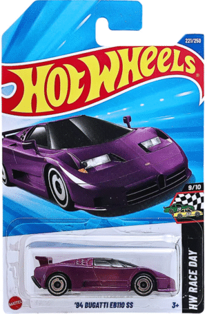 Hot Wheels 1.64 - HW Race Day - HW 94 Bugatti EB110 SS