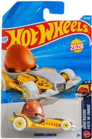 Hot Wheels 1.64 - Drag Racers - Egg Shell Racer