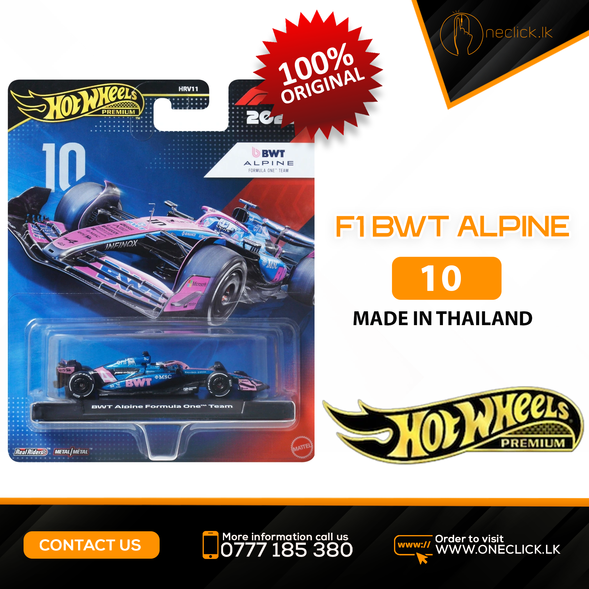 Hot Wheels - Premium F1 - BWT Alpine F1 Team