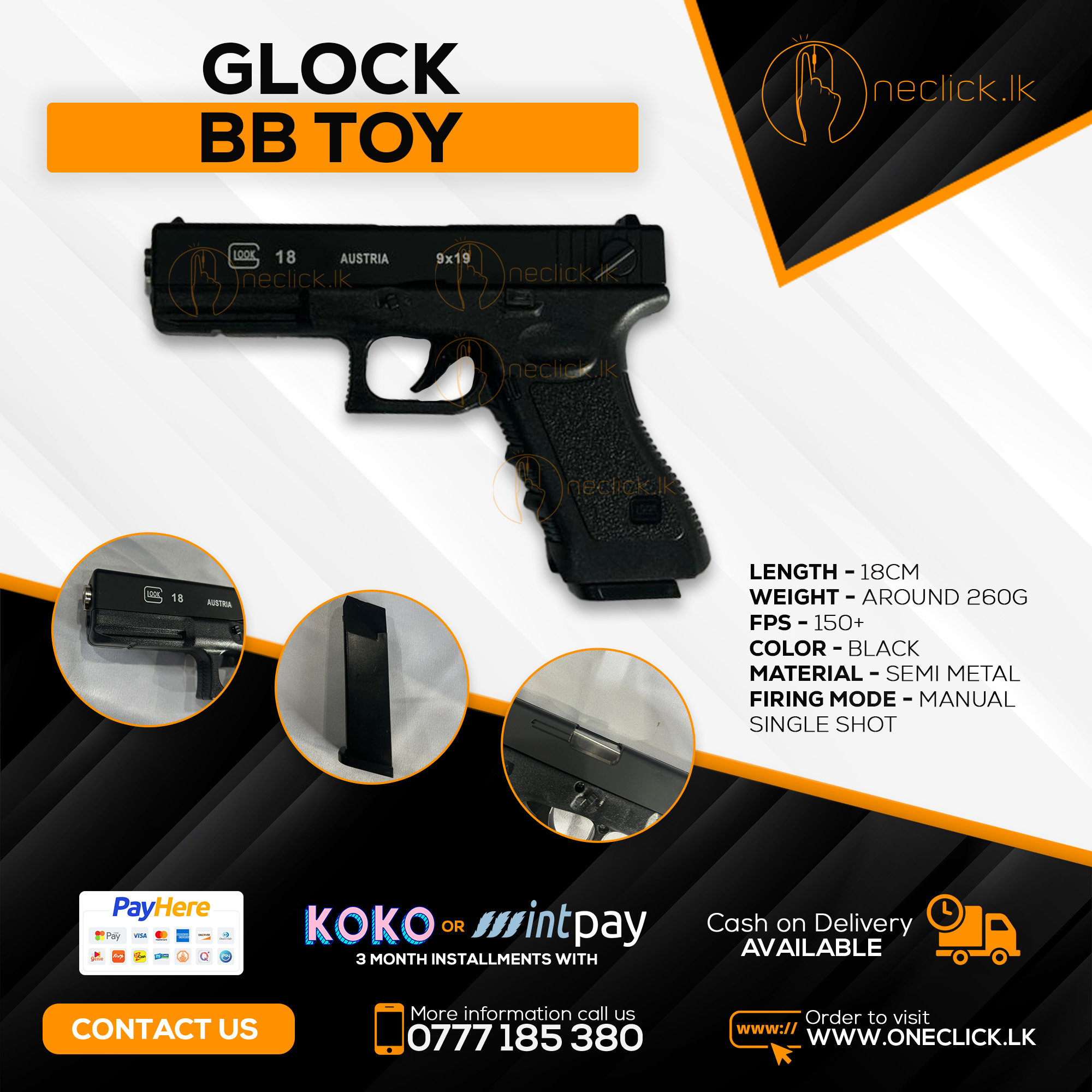 Glock BB Toy Gun