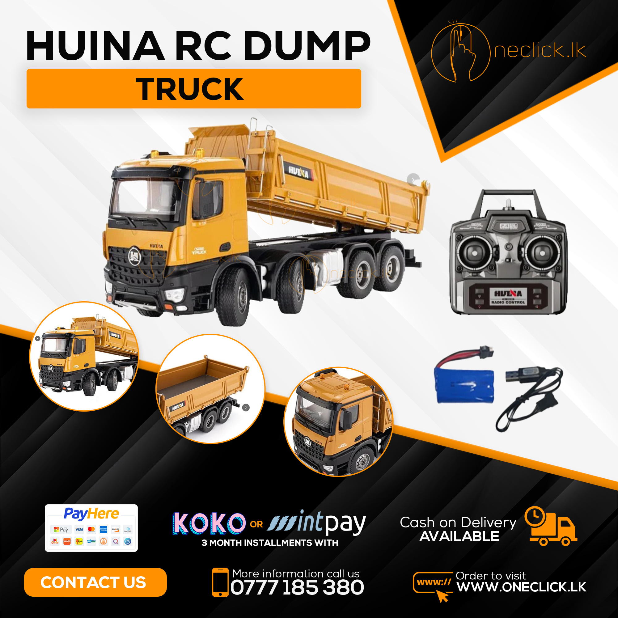 Huina Rc Dump Truck