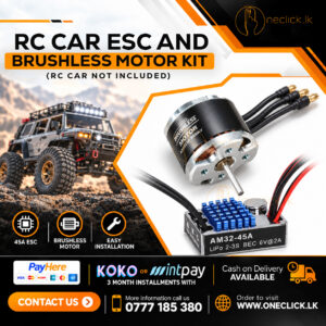 RC Car ESC and brushless motor kit